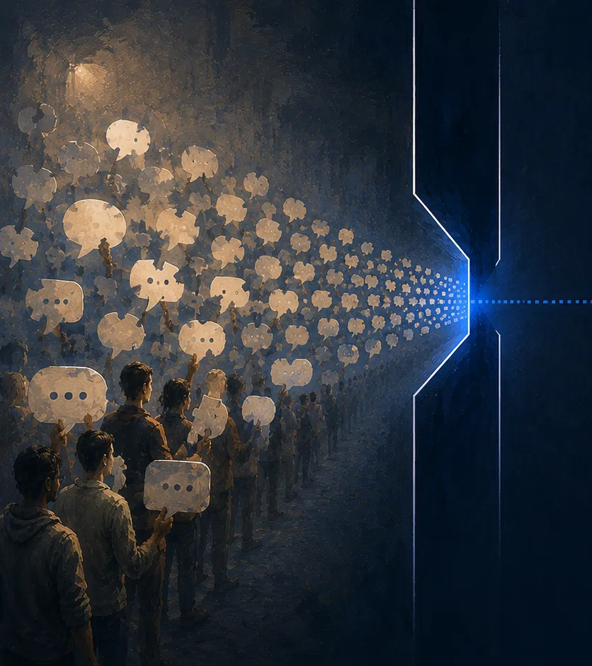 The bottleneck moved to code review. Don't automate the part that mattered.